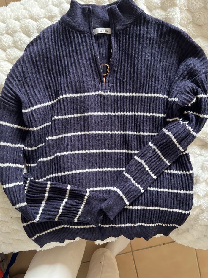 Pull en grosse maille