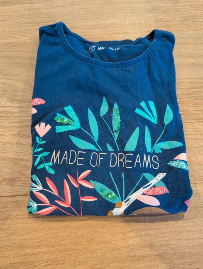 Tee shirt manches courtes 10 ans