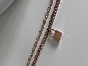 Lot 2 bracelets doré rose femme • MOA