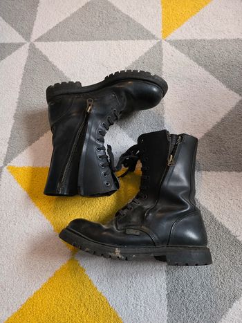 Bottes en cuir vintage Taille 41