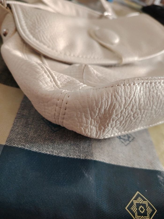 Petit sac à main blanc idéal pour mariage - photo numéro 5