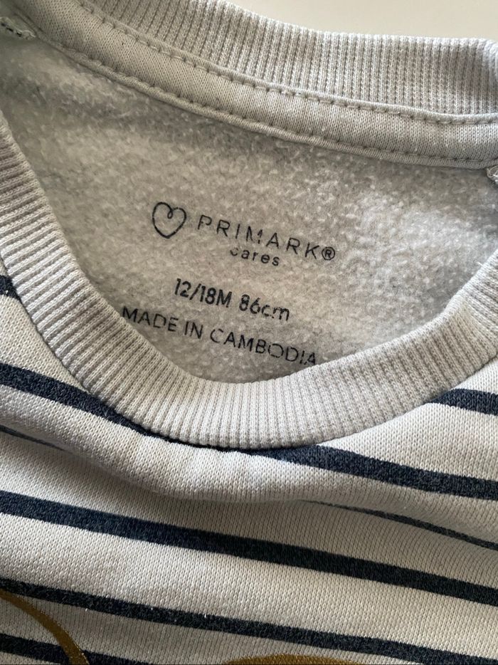 Ensemble marinière 12-18 mois - photo numéro 2