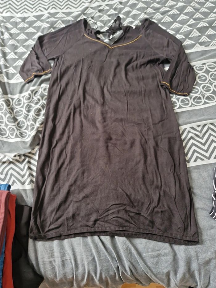 Robe fine en laine