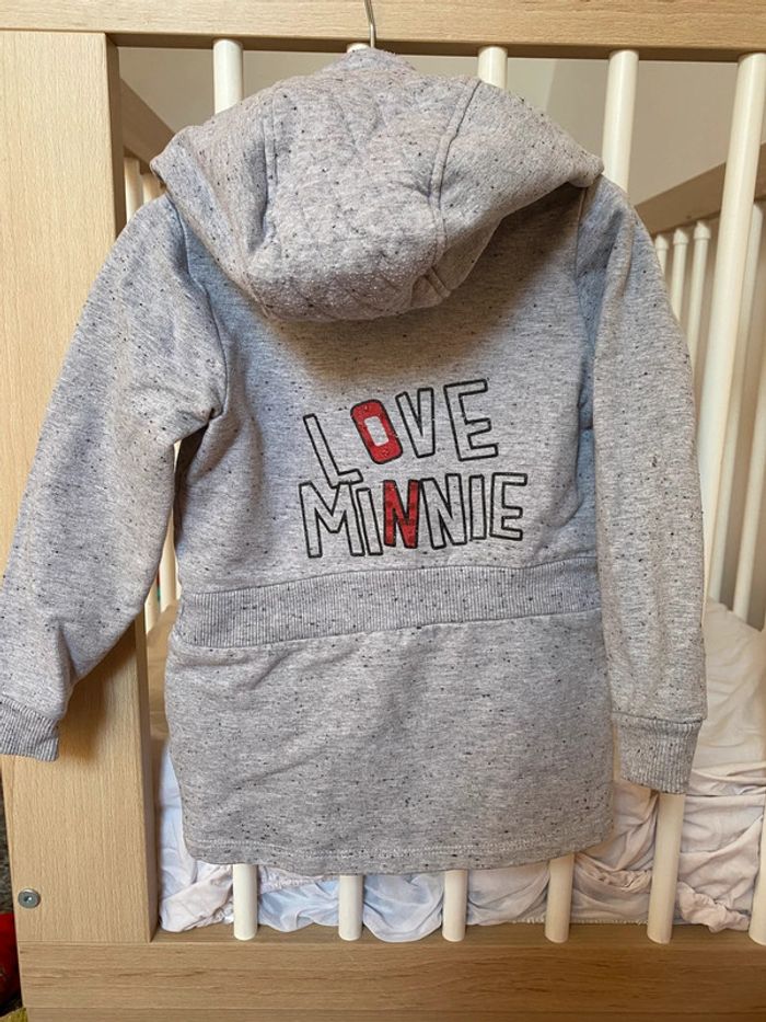 Robe pull épaisse Minnie Mouse Disney 2ans bébé fille - photo numéro 2