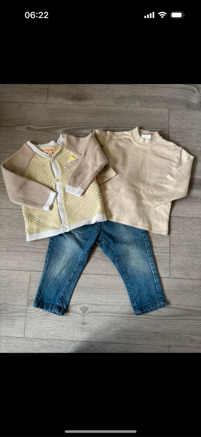 Ensemble taille 12 mois