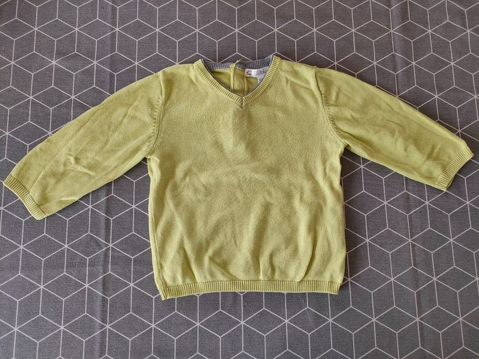 Pull col V anis Kitchoun 12 mois