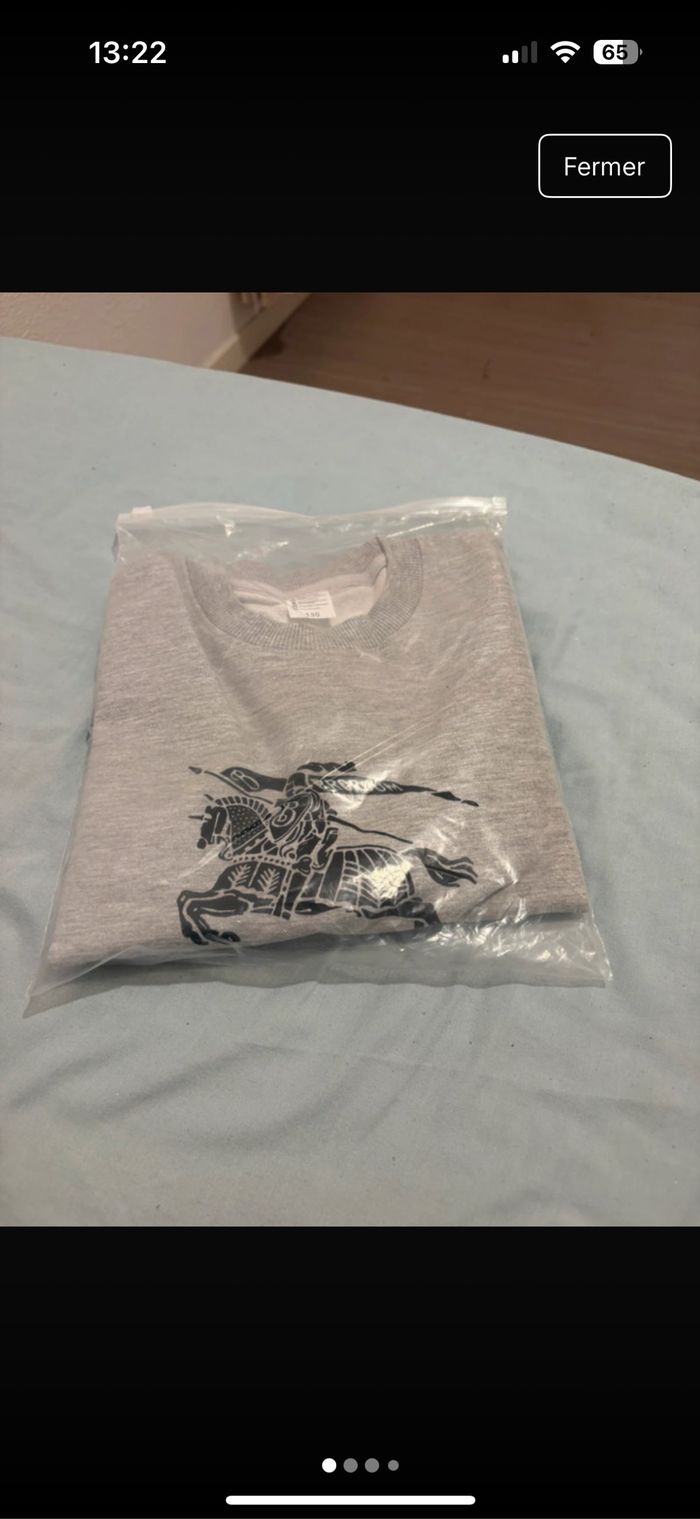 Pull burberry enfants - photo numéro 2