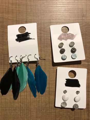 Lot boucle d’oreille