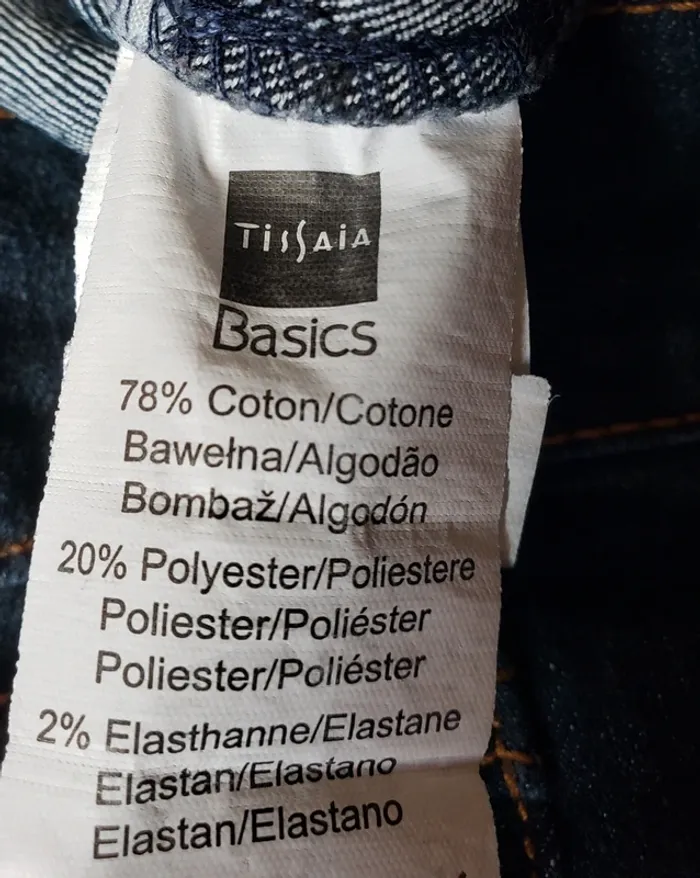 Jean coupe Slim Tissaia taille 12 ans - photo numéro 5