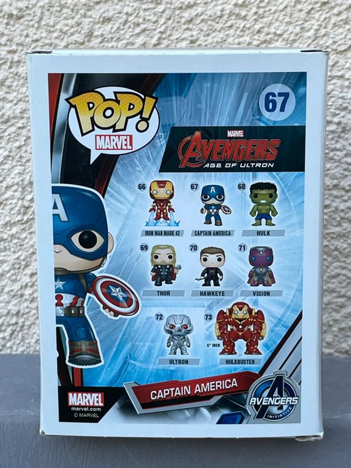 Funko Pop « Captain America » 67 - photo numéro 3