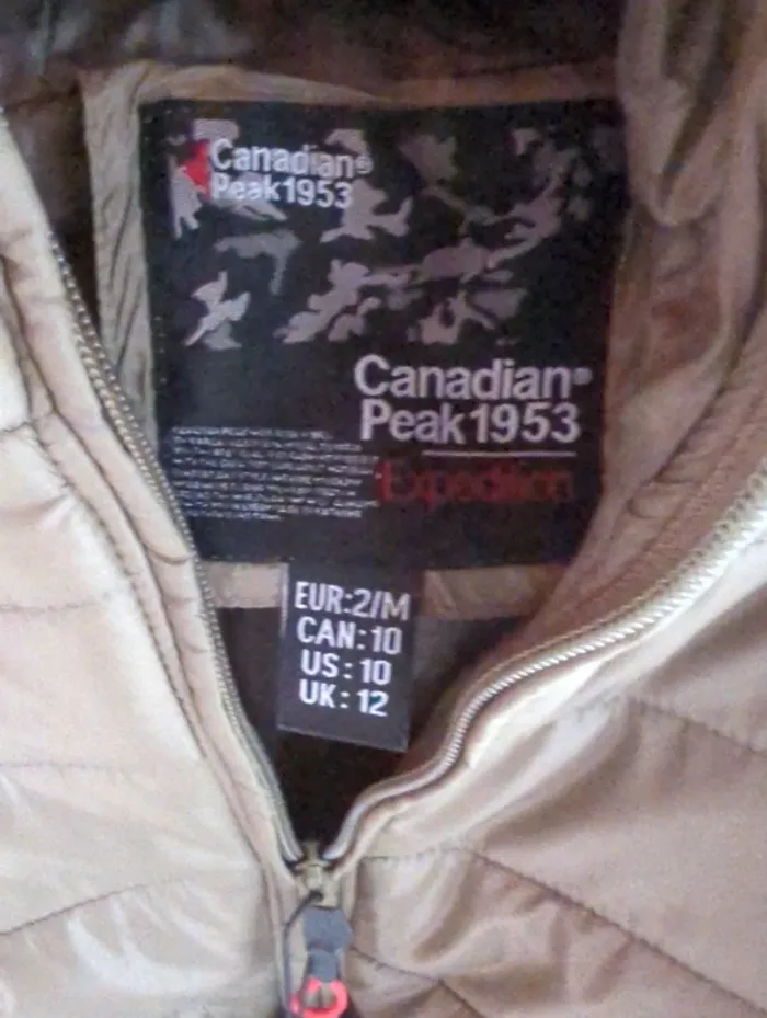 Veste matelassée neuve Canadian Peak taille M - photo numéro 3