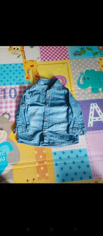 Chemise bébé garçon 18 mois