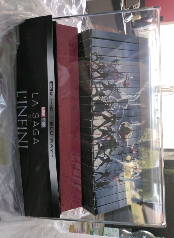Coffret DVD The Infinity Saga Marvel 4k