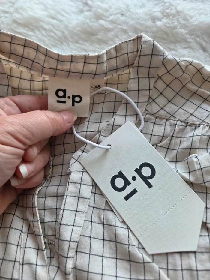 Blouse A.p femme xs neuve - photo numéro 10