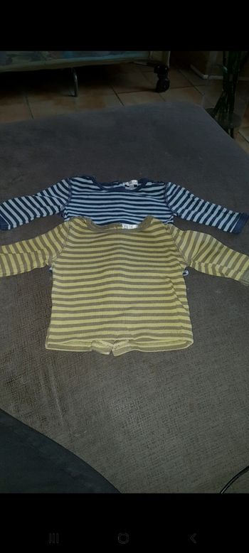 2 tee shirt manche longue