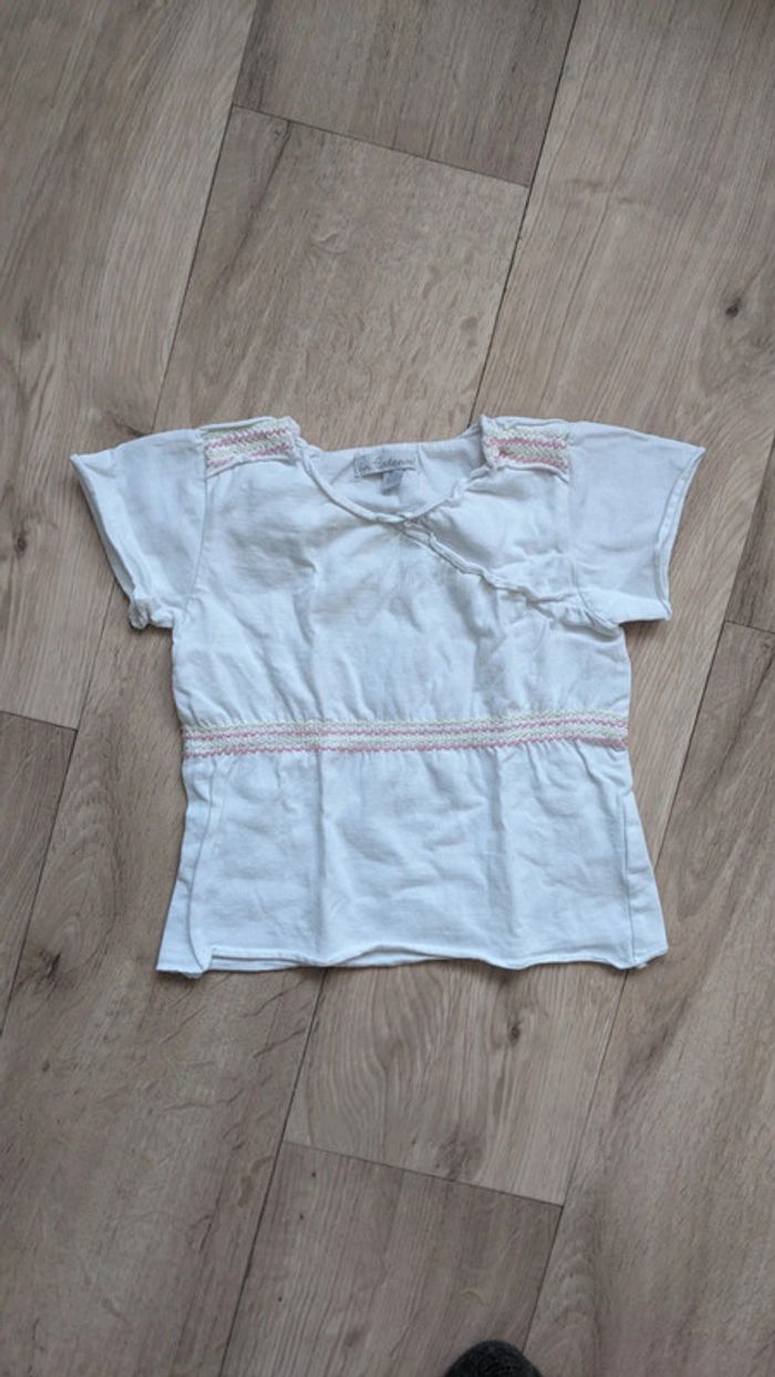 Tee-shirt Blanc In extenso 18 Mois - photo numéro 2