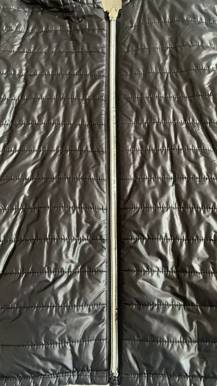 Veste ikks réversible blanc ou noir - photo numéro 6