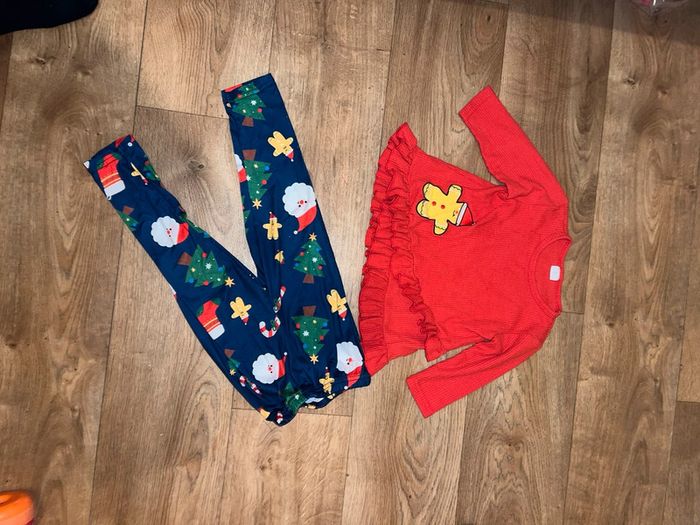 Pyjama fille Noël petit biscuit