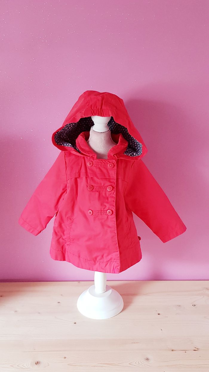 🌸 Manteau déperlant - Obaïbi - 6 mois 🌸