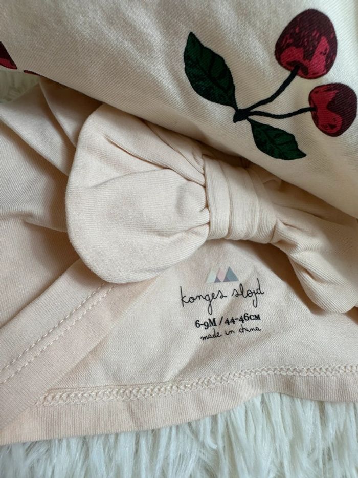 Lot de 2 couvres chef Konges Slojd taille 6-9 mois - photo numéro 4