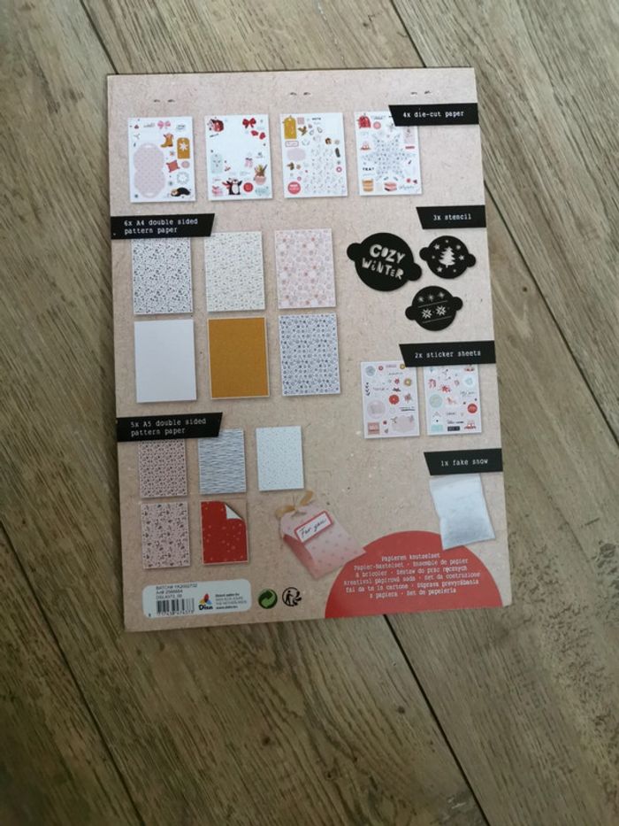 Set papiers déco scrapbooking - photo numéro 5