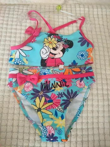 Magnifique Maillot de bain fille 2 ans Minnie Mouse Disney neuf
