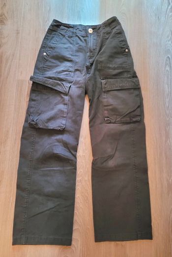 Pantalon cargo noir Bershka Taille 32