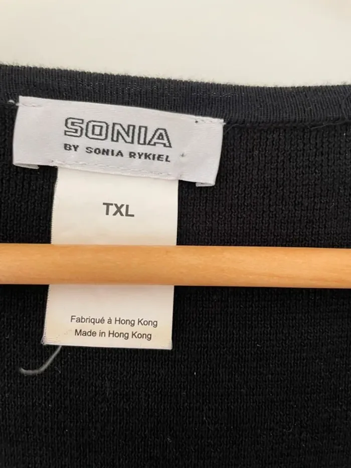Haut en tricot rayé Sonia Rykiel xl - photo numéro 3