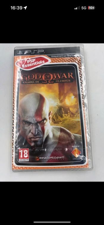 God Of War Chains of Olympus PSP neuf sous blister