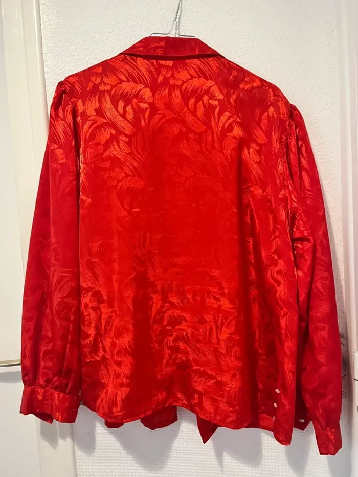 Chemise vintage en soie - photo numéro 2
