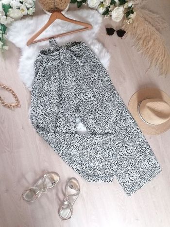 Jolie pantalon taille haute taille M