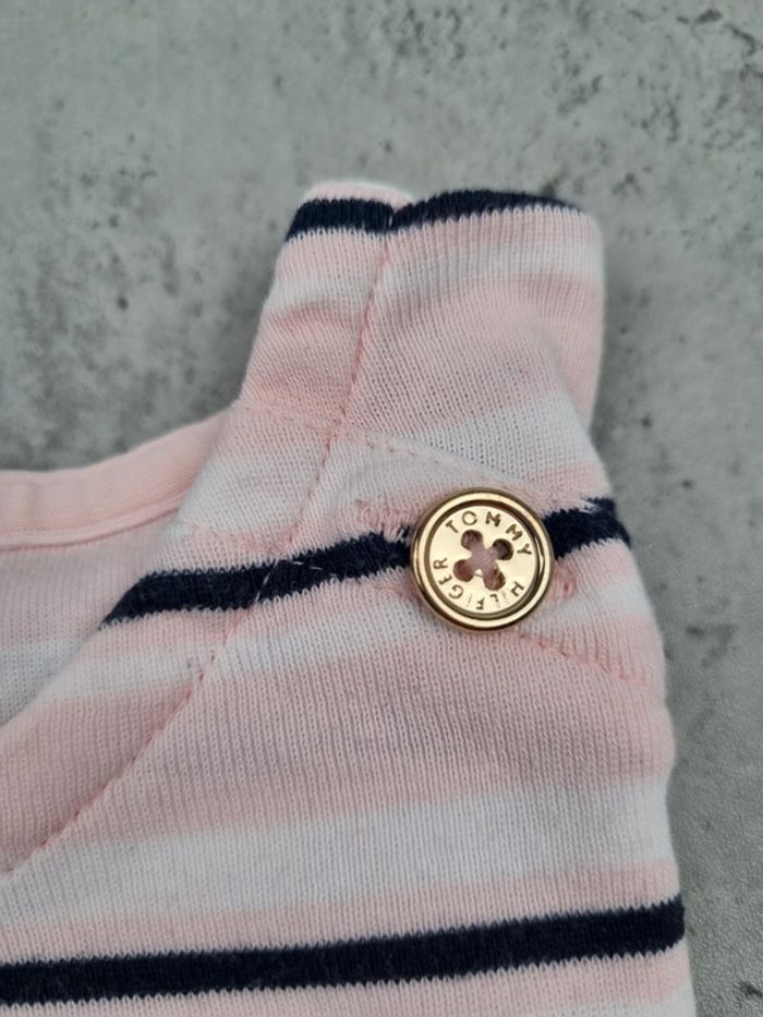 Sweat rayé Tommy Hilfiger manches 3/4 – Taille L/40 Femmes - photo numéro 5