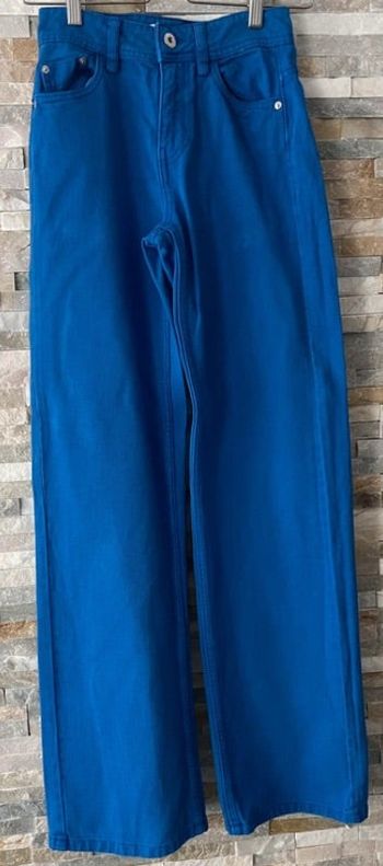 Jean bleu wide lev BERSHKA taille 32