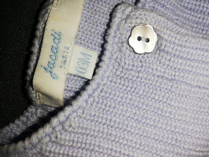 Magnifique gilet jacadi bleu - photo numéro 2