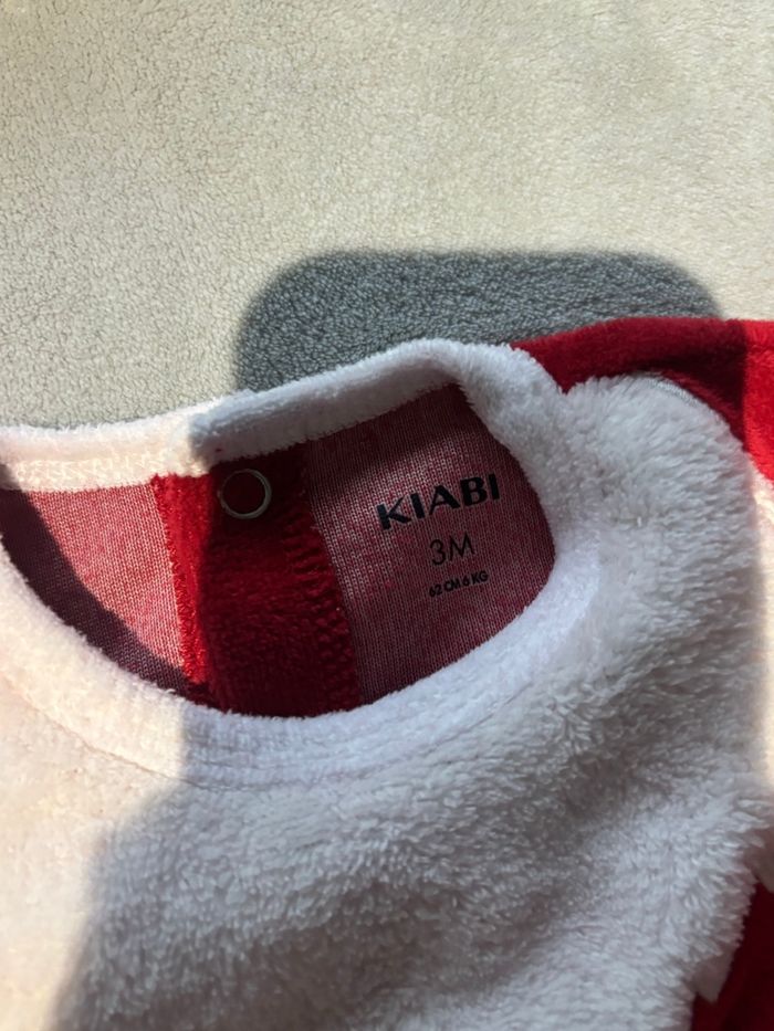 Pyjama père Noël 3 mois - photo numéro 3