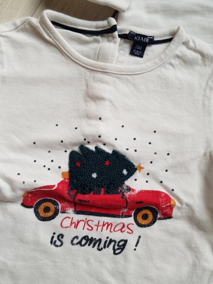 Lot de 2 pulls fins kiabi garçon 2ans - photo numéro 2