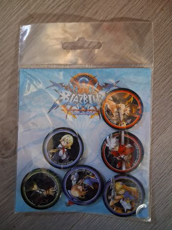 6 badges BLAZBLUE