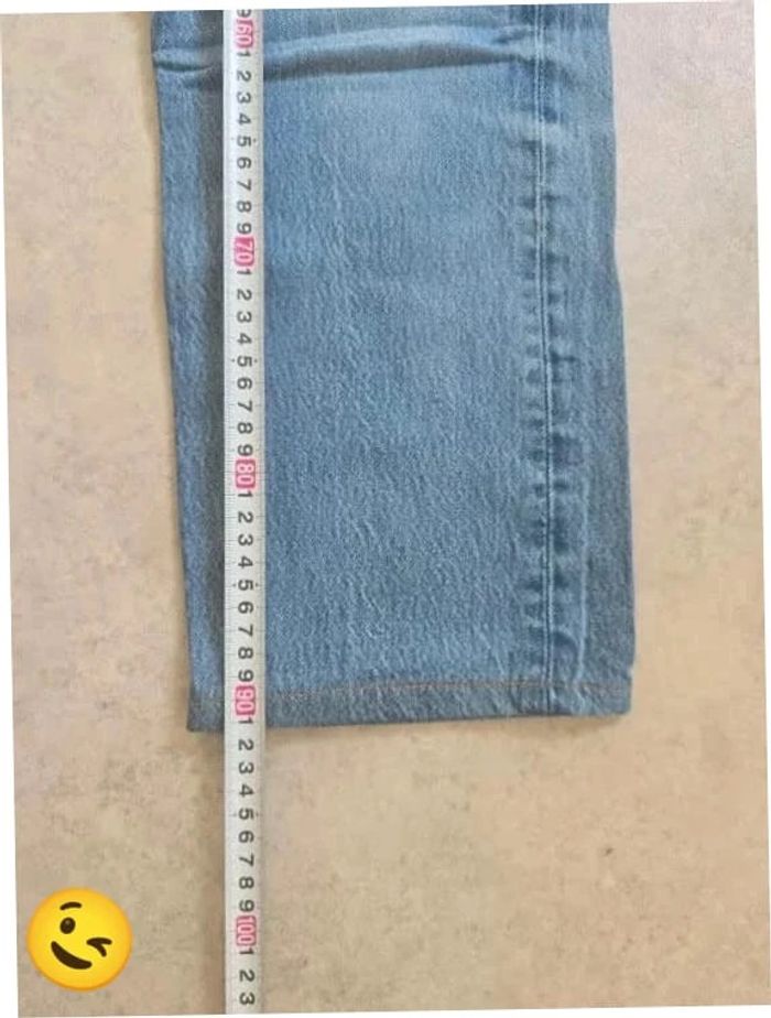 Jeans Levi's 501 W34 FR44 L32 coupe droite bleu Homme Men pan421b - photo numéro 5