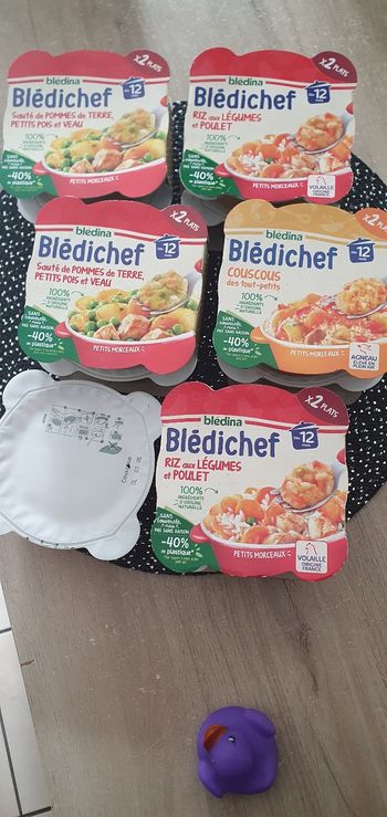 Plat bébé Blédina 