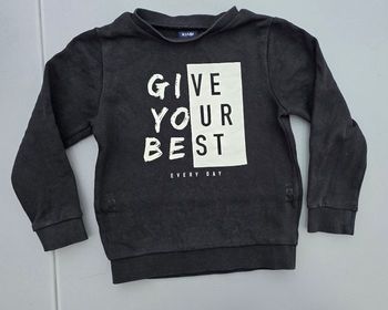 Pull sweat 4 ans garcon kiabi