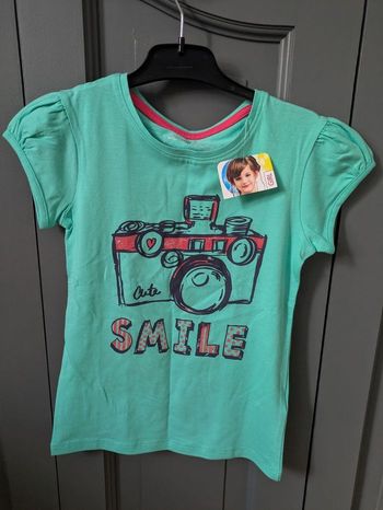 T shirt smile fille 6 ans orchestra  neuf
