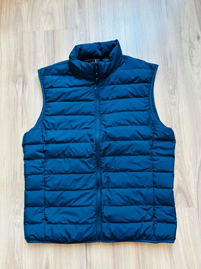 Doudoune marine sans manches Homme Celio Taille M - photo numéro 1