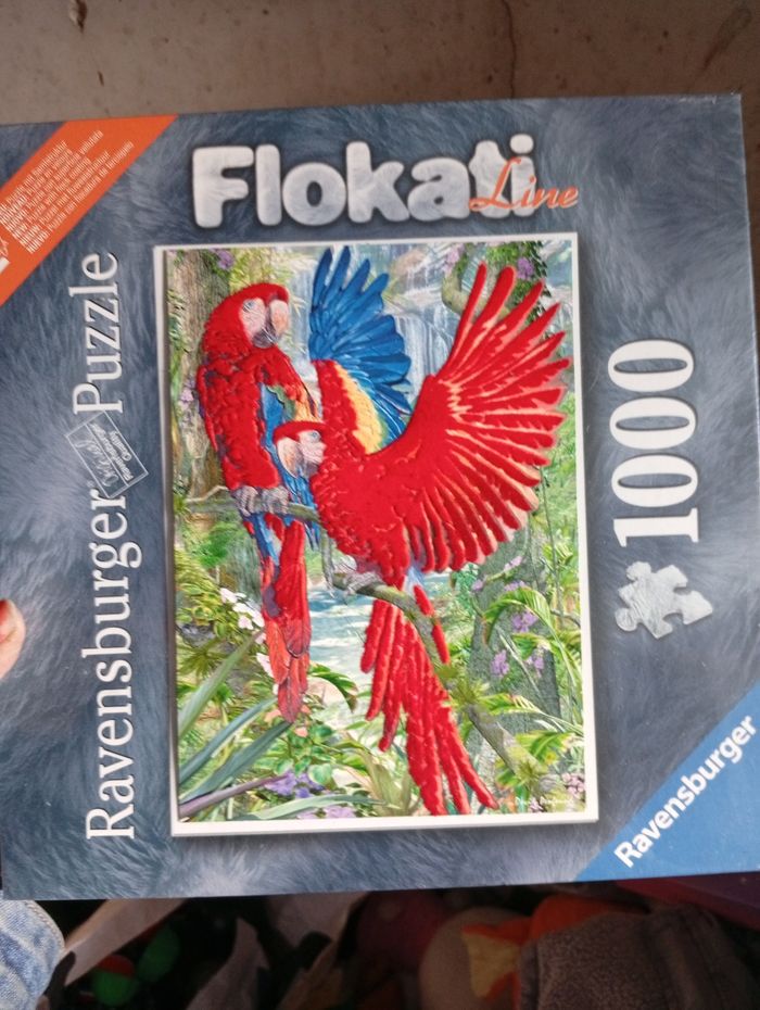 Puzzle perroquet doux