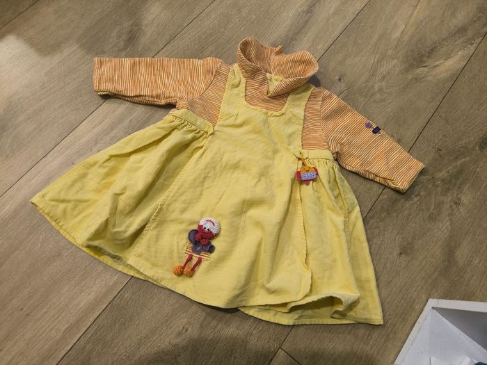 Robe fille hiver vintage Catimini 3 mois