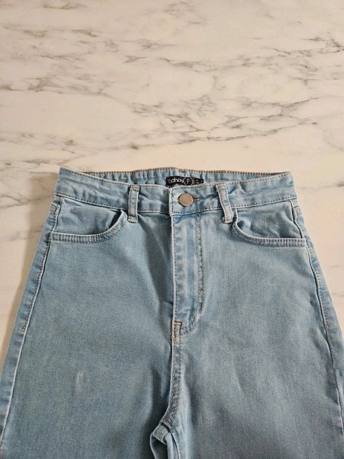 Boohoo jeans slim taille haute 33 - photo numéro 8