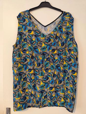 Débardeur fluide motifs ethniques taille 52