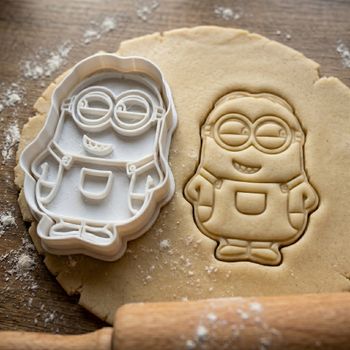 Emporte-pièce Minion - Découpoir Biscuits et Pâte à Sucre Thème Moi Moche et Méchant