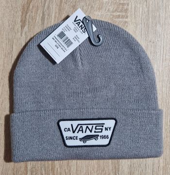 Bonnet Vans Milford Beanie Gris Heather Bonnet Vans Milford Beanie gris Heather Grey neuf étiqueté OS