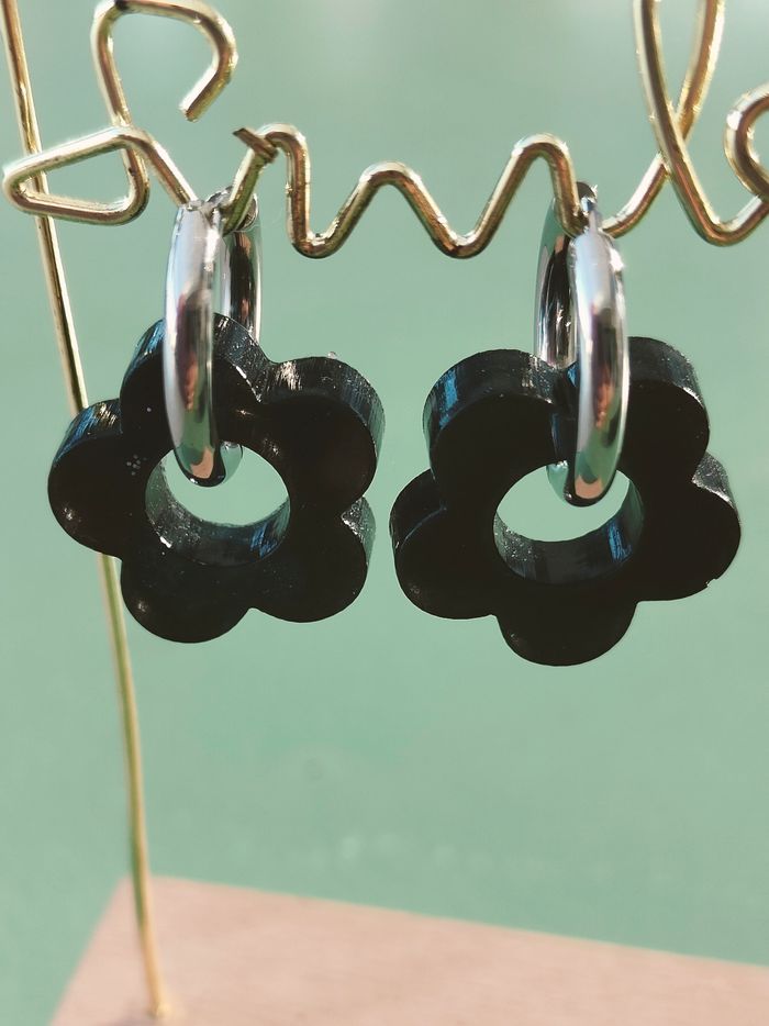 Boucles d'oreilles Fleurs