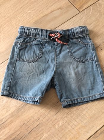 Short en jean 6 mois
